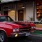 classic car in front of De Nada